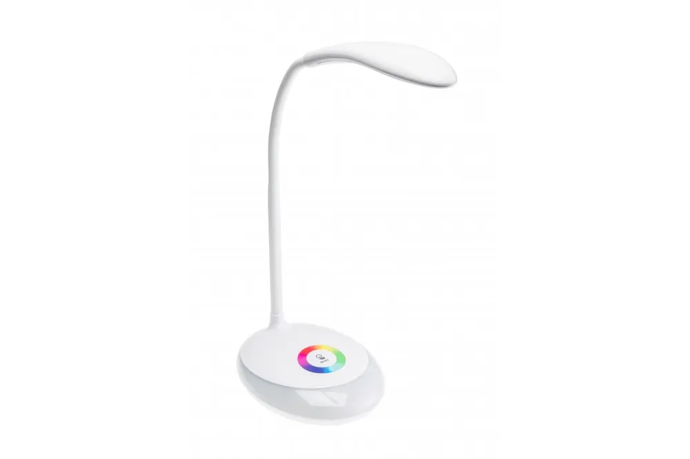 Dekor Bordslampa GALACTIC LED 3W 120lm 5V DC 4000K RGB bas USB-laddning vit kropp 1208962483 Beställ nu