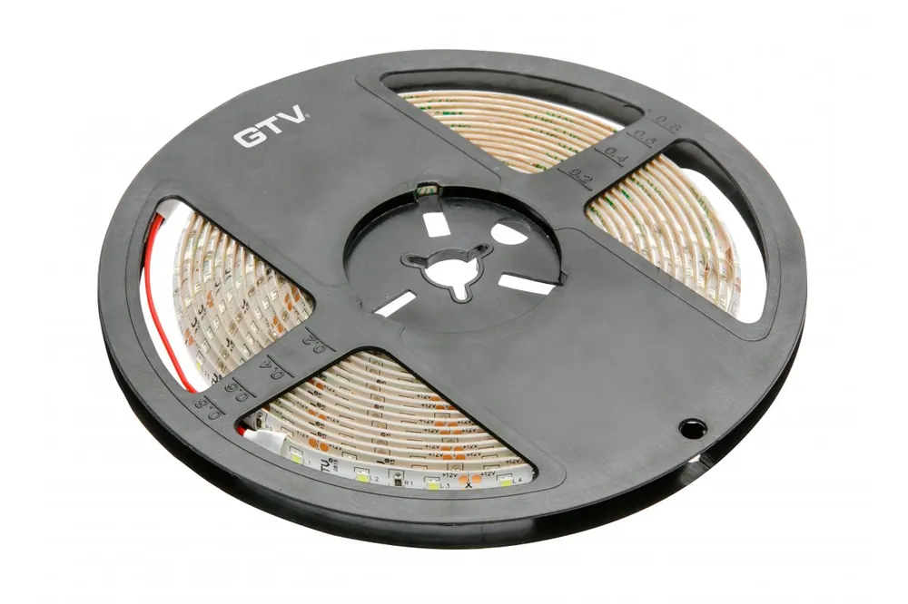 Lägg i varukorgen Flash Strip 2835, 300 LED, varmvitt, 30 W, vattentät 8 mm, rulle 5 m, 12 V 1208962536
