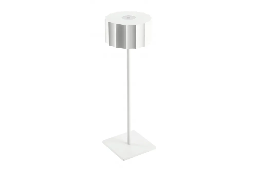 LED-bordslampa AZELIA, 2,5W, 200lm, DC 5V, 1A, 4000 K, batteri 4000 mAh, dimbar, vit I lager