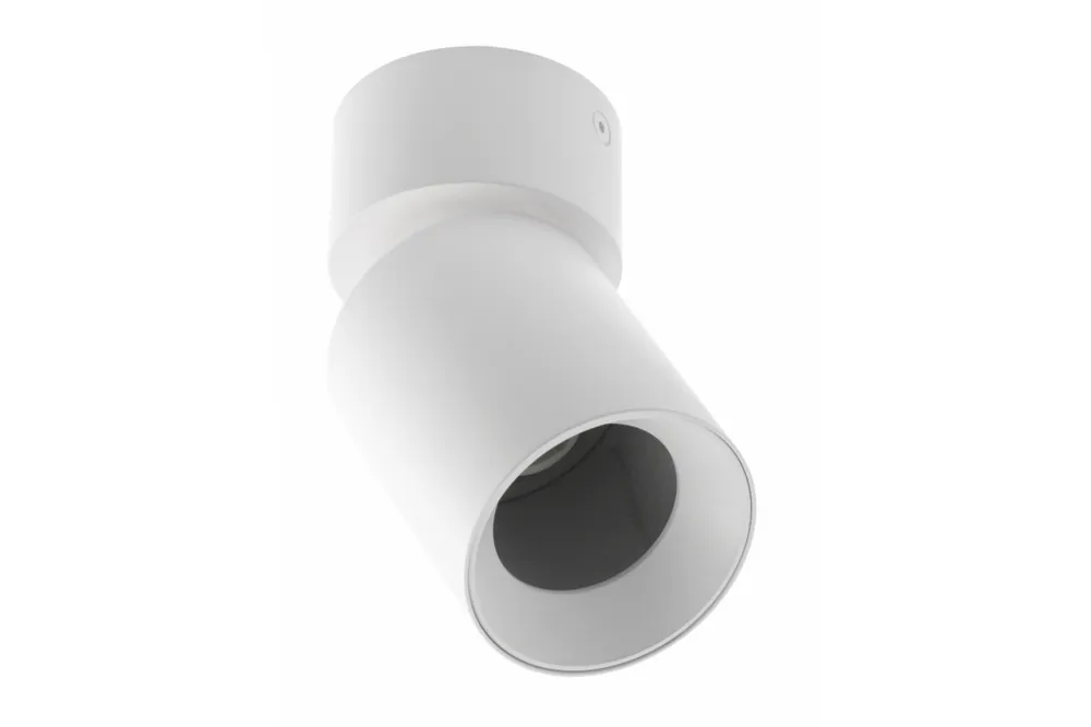 Outlet Dekor Takarmatur FARGO 2 aluminium 70x166mm IP20 max 20W rund svart. 1208963881