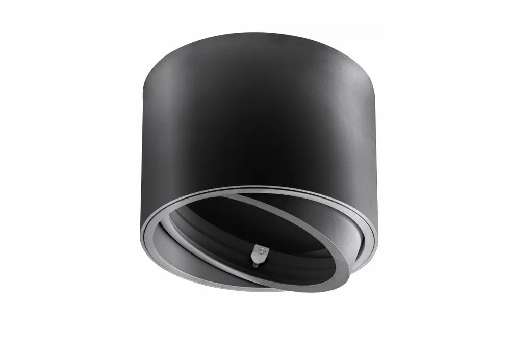 Säker betalning Dekor ISUMI taklampa med justerbar vinkel aluminium 130x100 IP20 ES111 GU10 rund svart. 1208963894