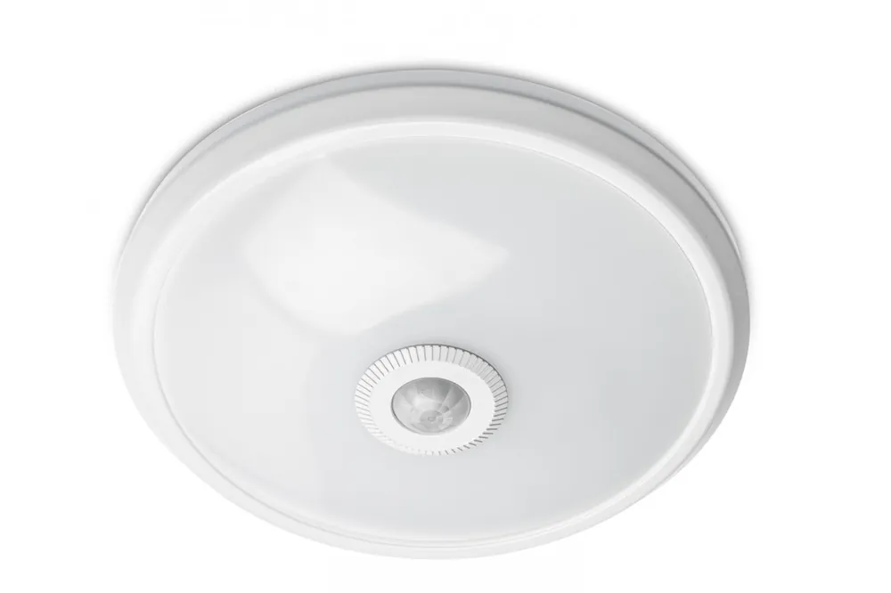LED-takarmatur ITALIA 12 W med sensor, 900 lm, IP20, AC 220–240 V, 50/60 Hz, strålvinkel 360°, neutralvitt, vitt hölje 1208963897 Beställ nu