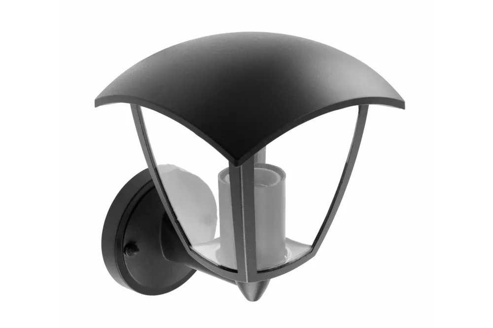 Kundfavorit Dekorations Trädgårdsarmatur MARINA-AU E27 MAX.20W IP54 AC220-240V 50-60Hz övre vägglampa rak svart. 1208963933