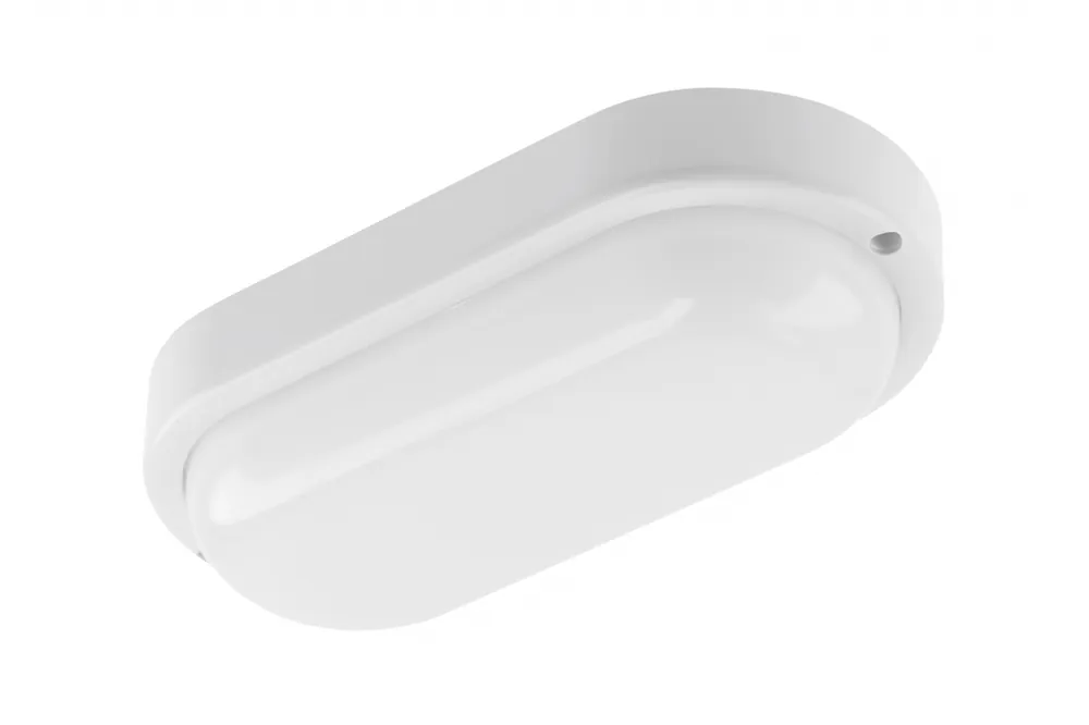 KODO Kanalarmatur, LED, 18 W, 1620 lm, 4000 K, AC 180–250 V, IP54, IK08, oval, vit - Uppsättning av 2 Kampanj