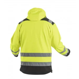 ARGEN varningsjacka i softshell med huva, gul, 3XL, 1208960798 Reapris