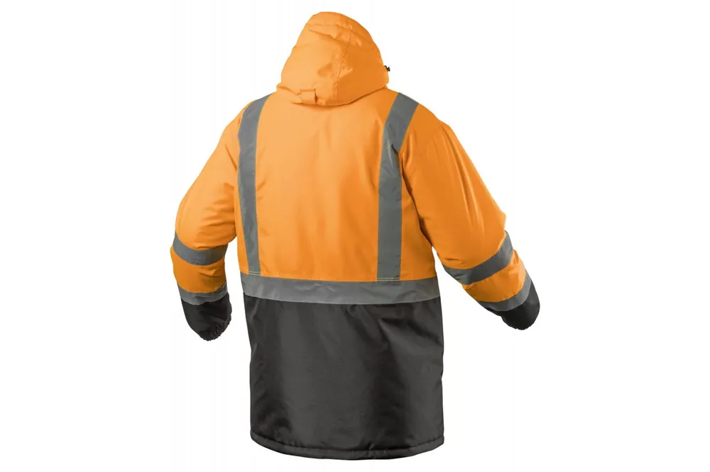 LEDA varningsjacka, parka, fodrad, orange, 3XL, 1208961091 Begränsad tid