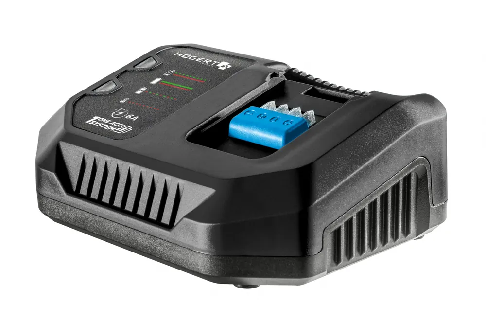 HÖGERT snabbladdare för batteri 6A 18V Nyhet