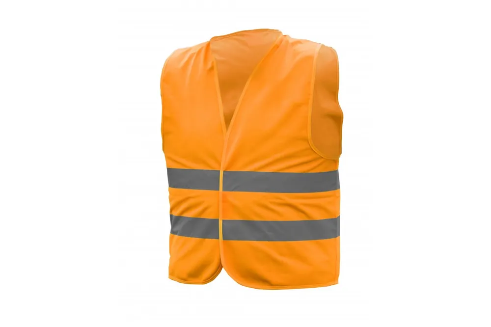 ORLA Varningsväst, orange, storlek L (52) 1208960704 - Uppsättning av 4 Erbjudandepris