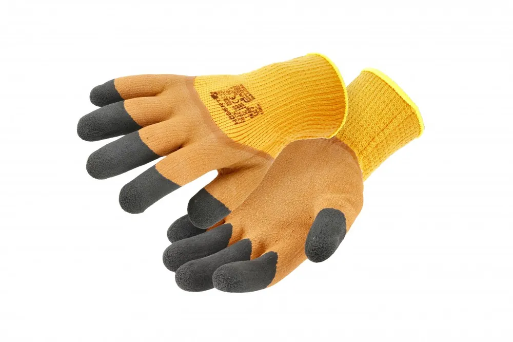 LYCK isolerade latexbelagda handskar, orange, storlek 11 - Uppsättning av 9 Lägg i varukorgen