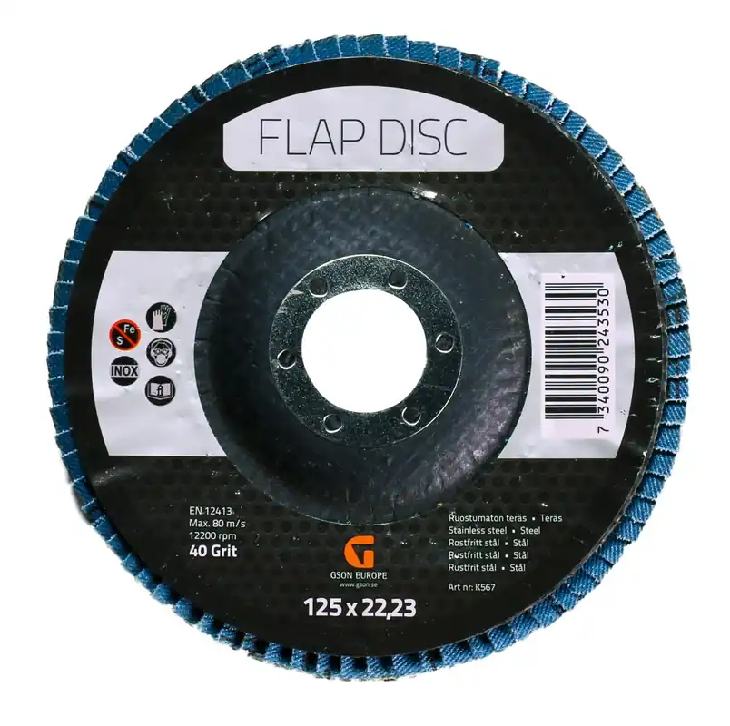 GSon FlapDisc 125 40-grit Rabatter
