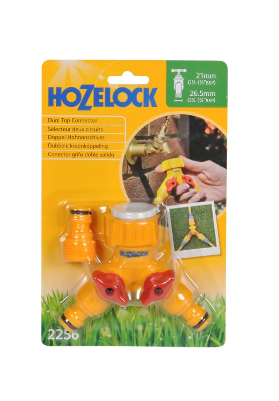 Hozelock Krankoppling 2-vägs SB Extra rabatt