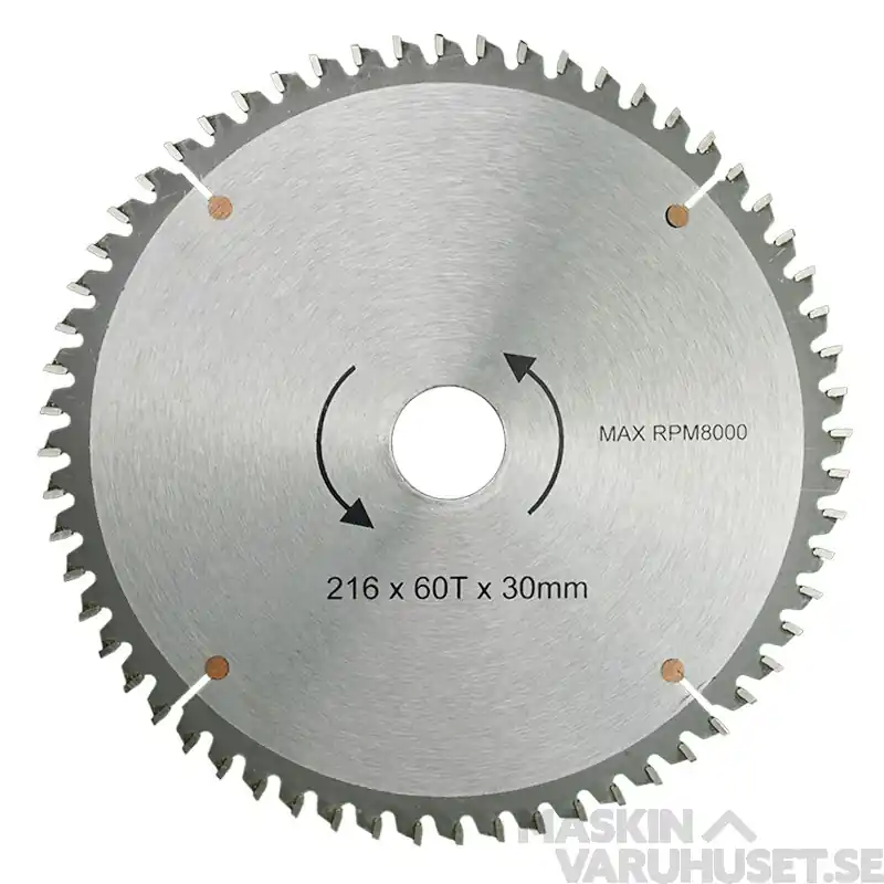 Tamo Saw Blade Neg.T 5° 216 mm Endast denna vecka