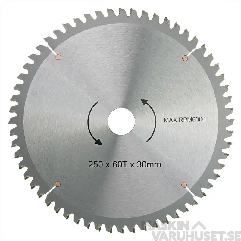 Tamo Saw Blade Neg.T 5° 250 mm Outlet