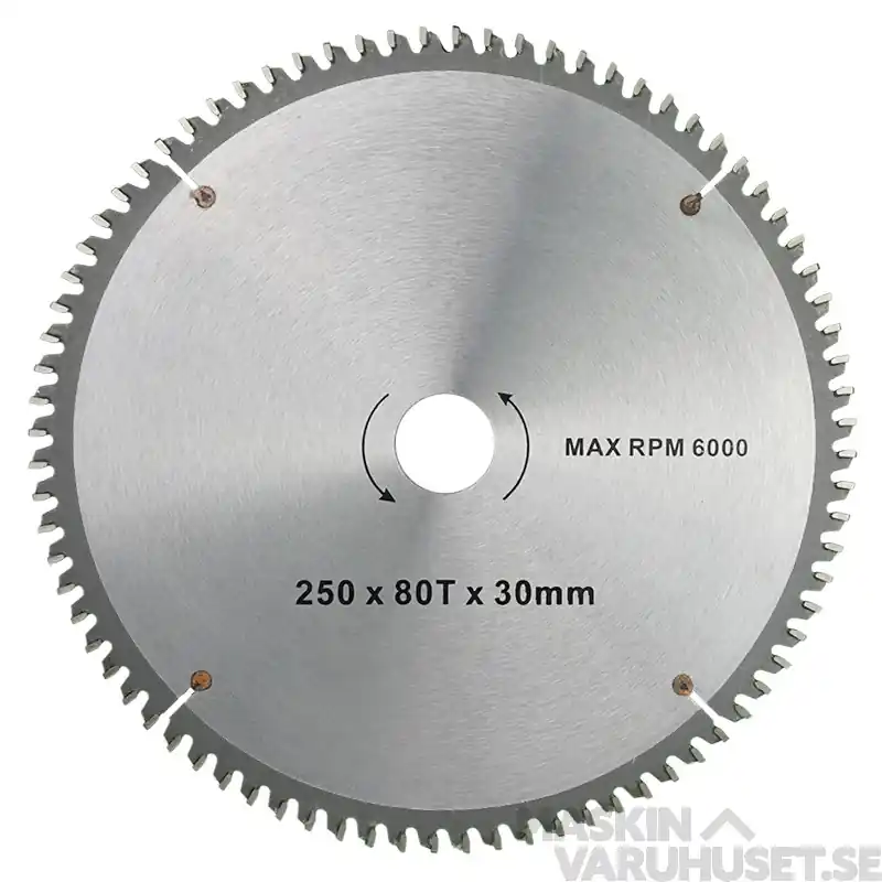 Köp online Tamo Saw Blade Neg.T 5° 250 mm