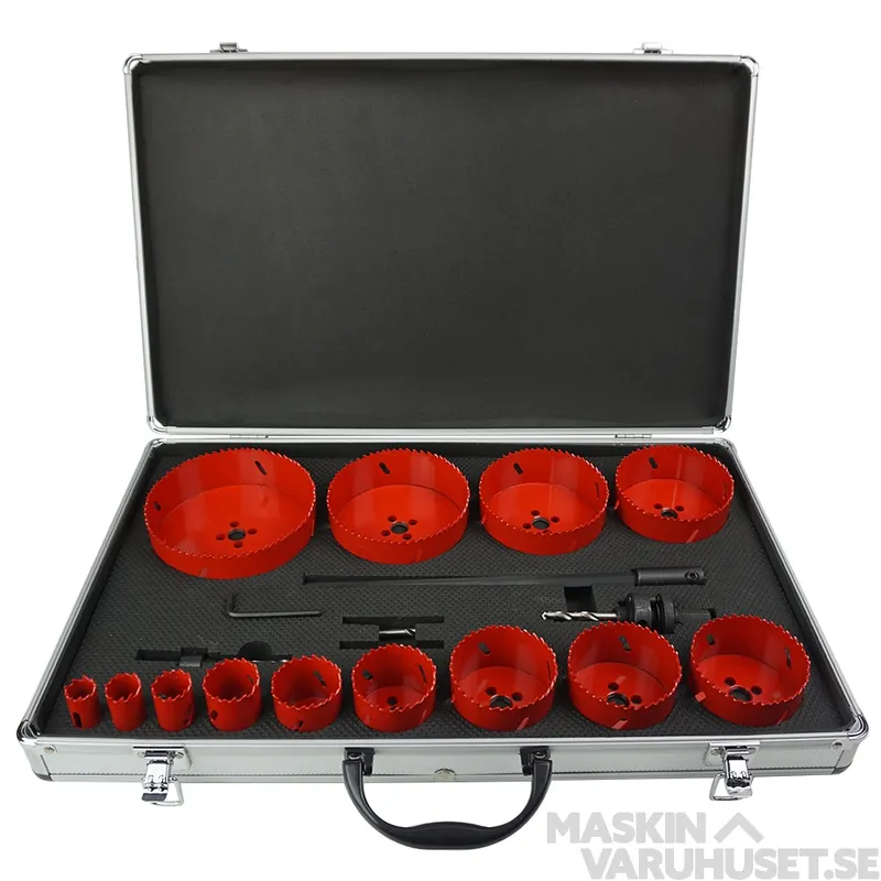 Begränsad tid Tamo Bi-metal Hole Saw Set Ø 19 - 133 mm