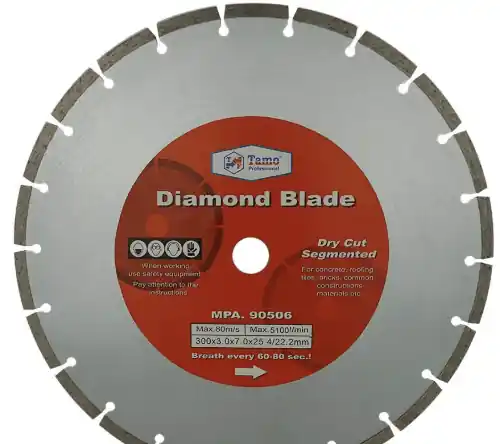 Beställ idag Tamo Dry Cut Segment 300