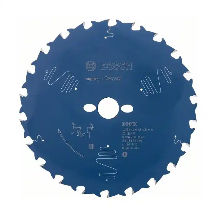 Bosch Expert for wood 254mm/ 22t Rea