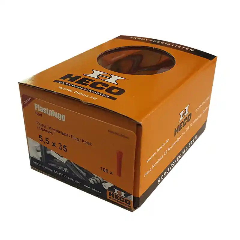 Nyhet Heco 8 x 40 Brun