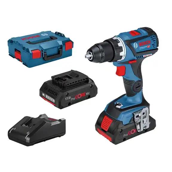 Endast denna vecka Bosch GSR 18V-60 C 2X4A PC L-BOXX