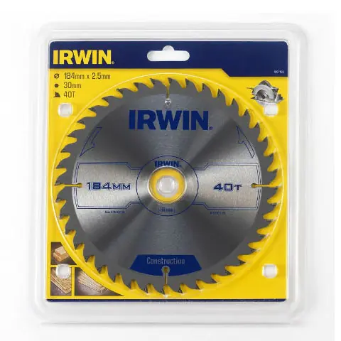 Kampanj Irwin Construction 184 mm / 40t för trä