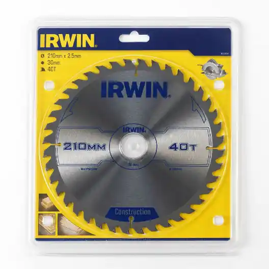 Populär Irwin Construction 210 mm / 40t för trä