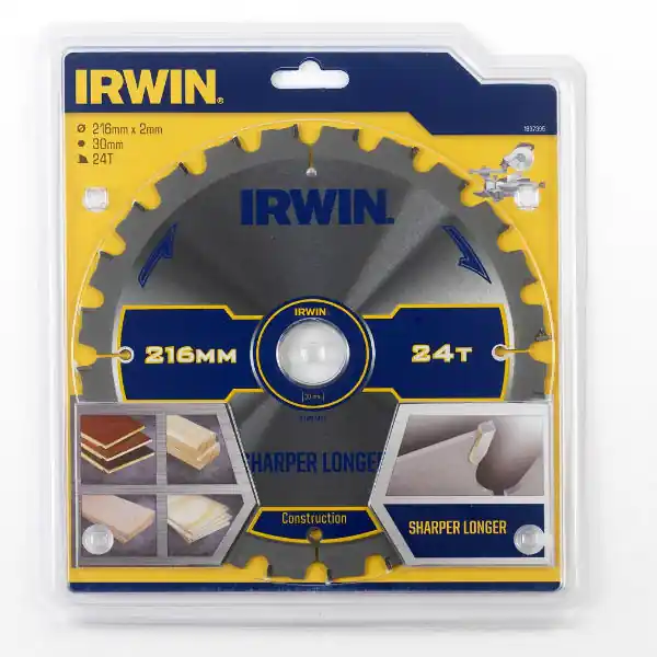 Irwin Construction 216 mm / 24t för trä Billig