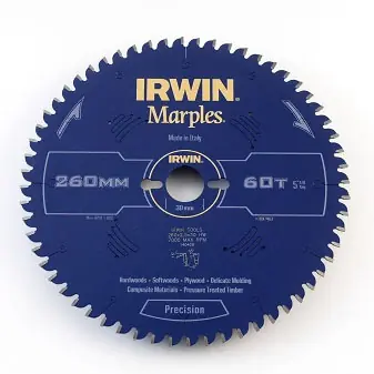 Extra rabatt Irwin Construction 216 mm / 60t för trä
