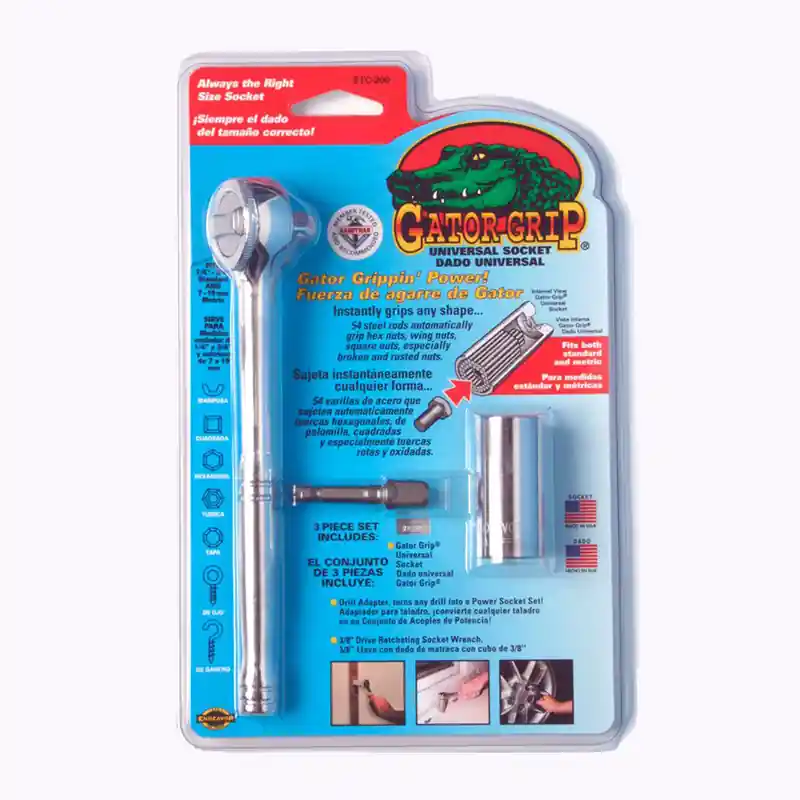 Kampanjpris Gator grip ETC-200 Top 7-19 mm