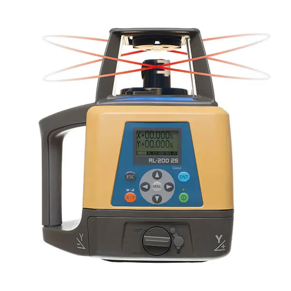 Begränsad tid Topcon RL-200 2S digital 2-fallslaser