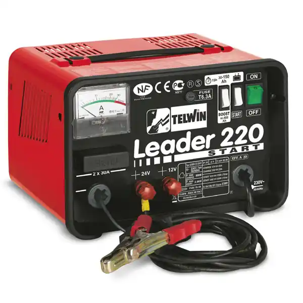 Batteriladdare Leader 220 start Köp online