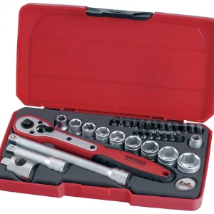 Hylsnyckelsats 3/8" Teng Tools T3834 – 34 delar Begränsat erbjudande
