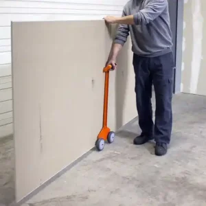Nyhet Bärhandtag med dubbla hjul för skivmaterial 840 mm