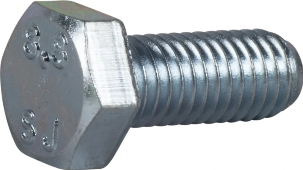 Sexkantsskruv M6, helgängad, FZB, ISO 4017, 50-pack I lager