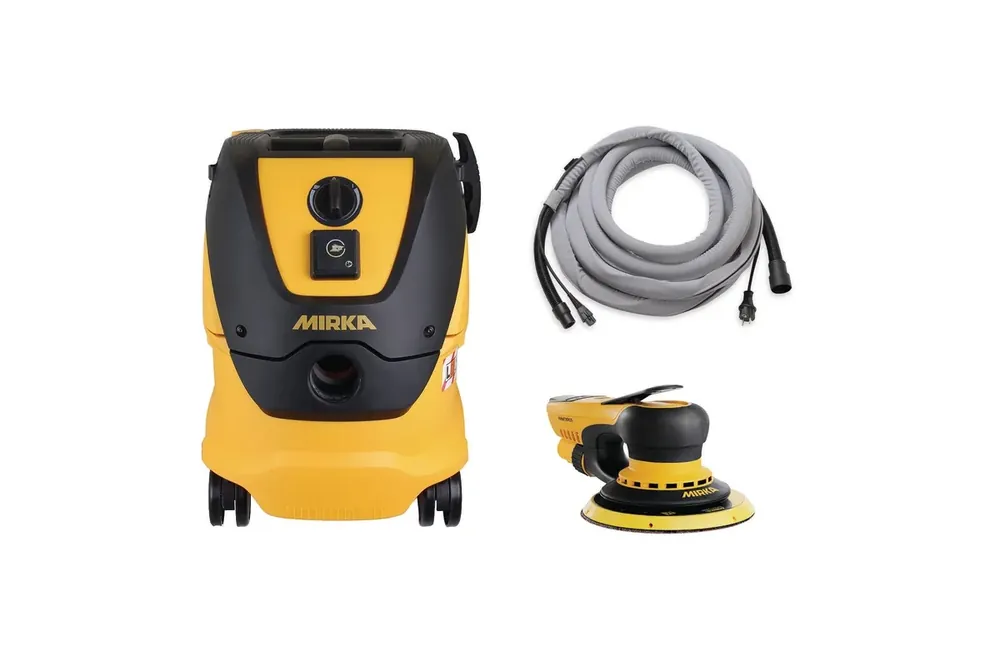 Mirka® DEROS & DE 1230 L PC + slang 10m Säker betalning