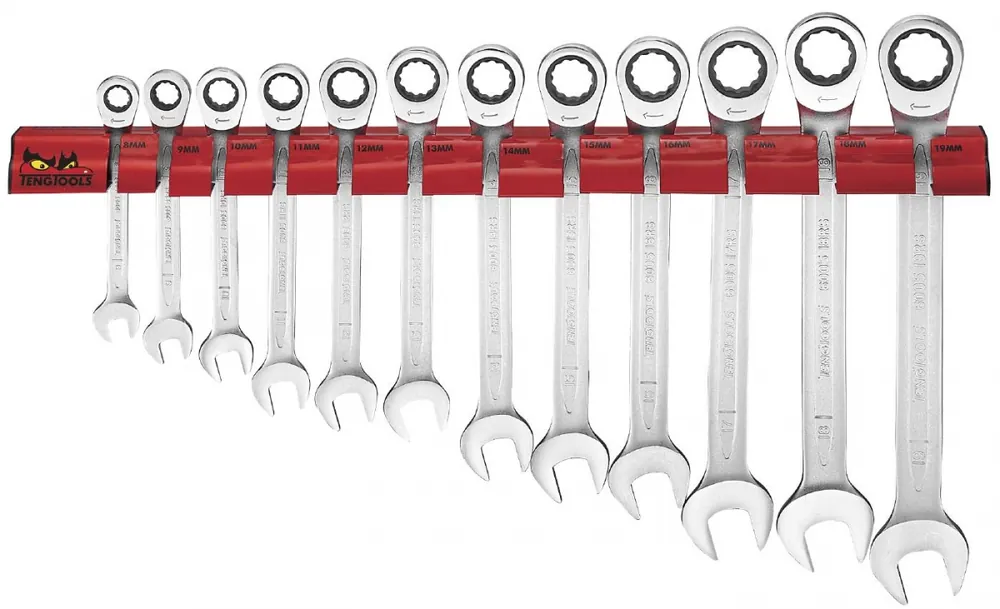 Endast denna vecka U-ringspärrnyckelsats Teng Tools WRSP12RS