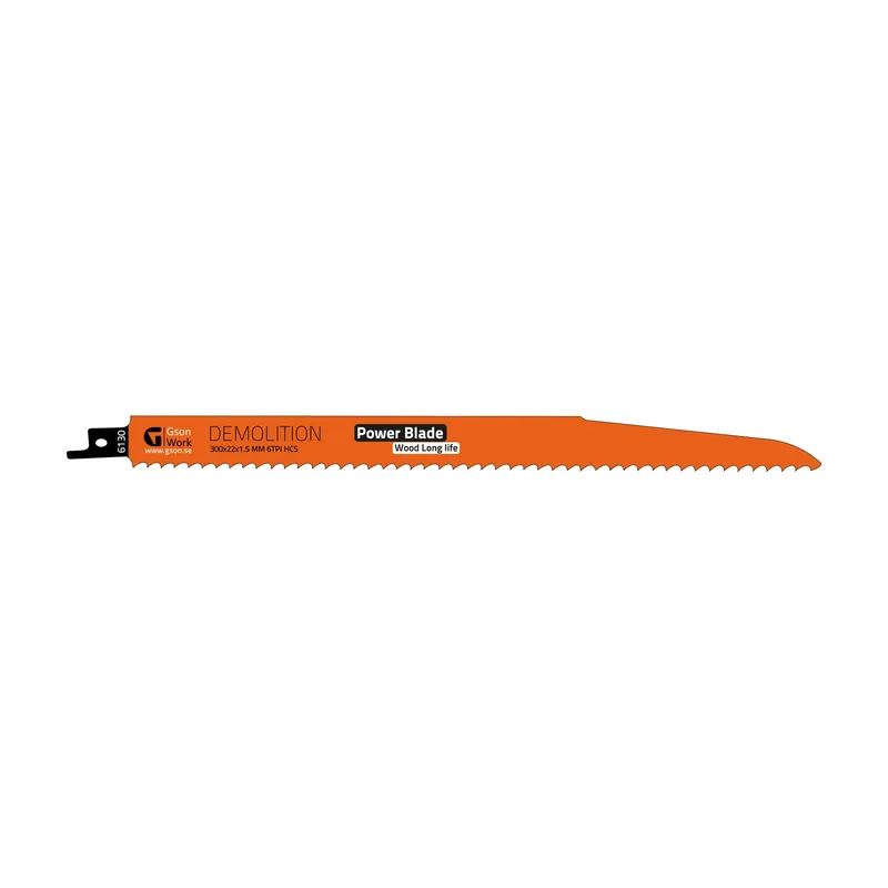 Tigerblad Demolition Trä 300 x 22 x 15 mm 6 TPI 5 st Erbjudande