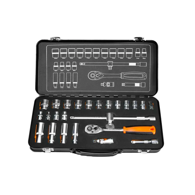3/8″ Hylsnyckelsats 25 delar Sista chansen
