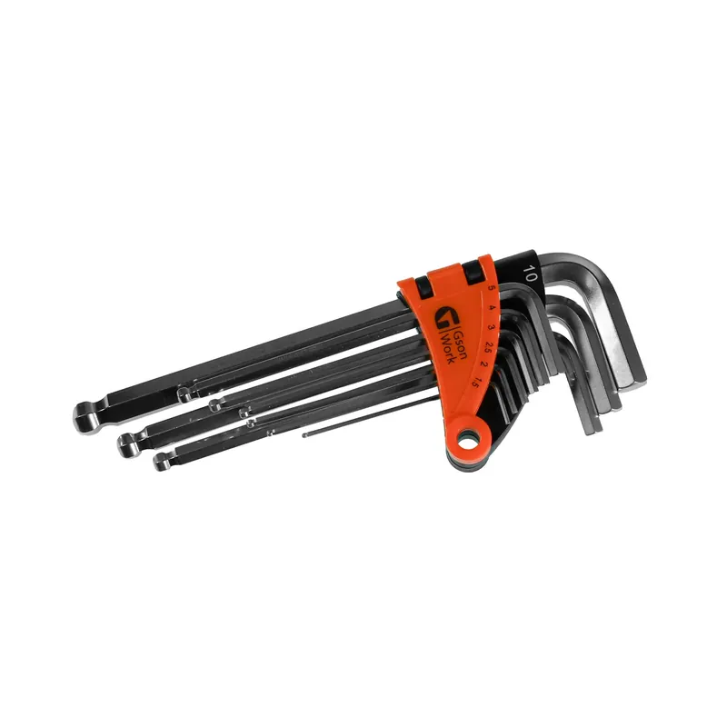 Outlet Insexnyckelsats Kulled 9 delar 1.5–10 mm