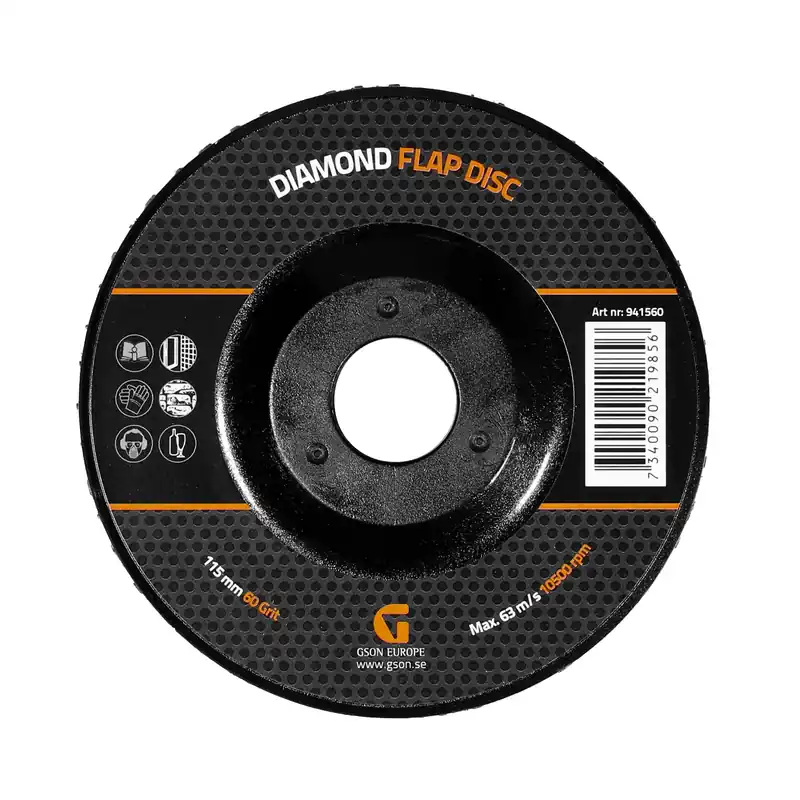 Rea Diamant Lamellrondell 115 mm 60 Grit