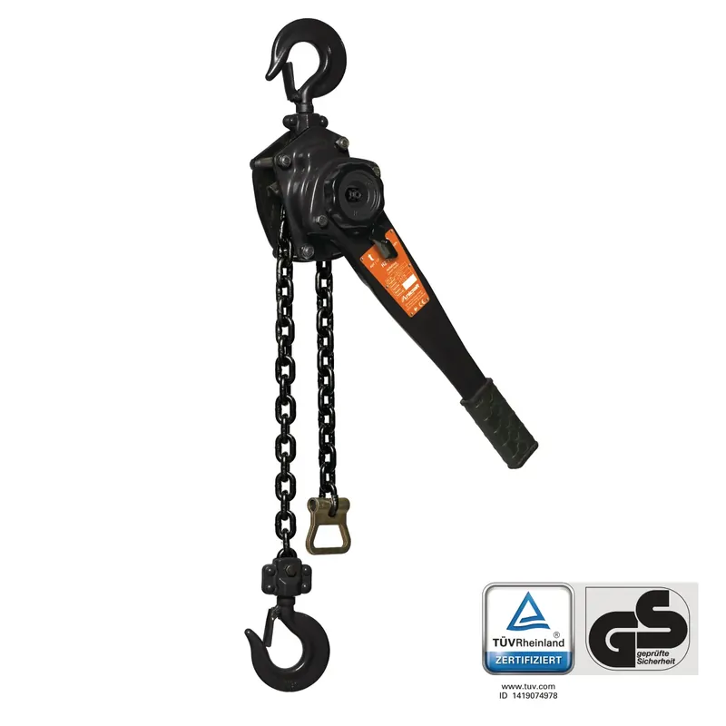 I lager Spaklyftblock HZ 751 0,75 ton – professionellt bruk