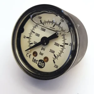 Köp online Manometer 1/8" 250BAR 42MM Bak, glycerin junior