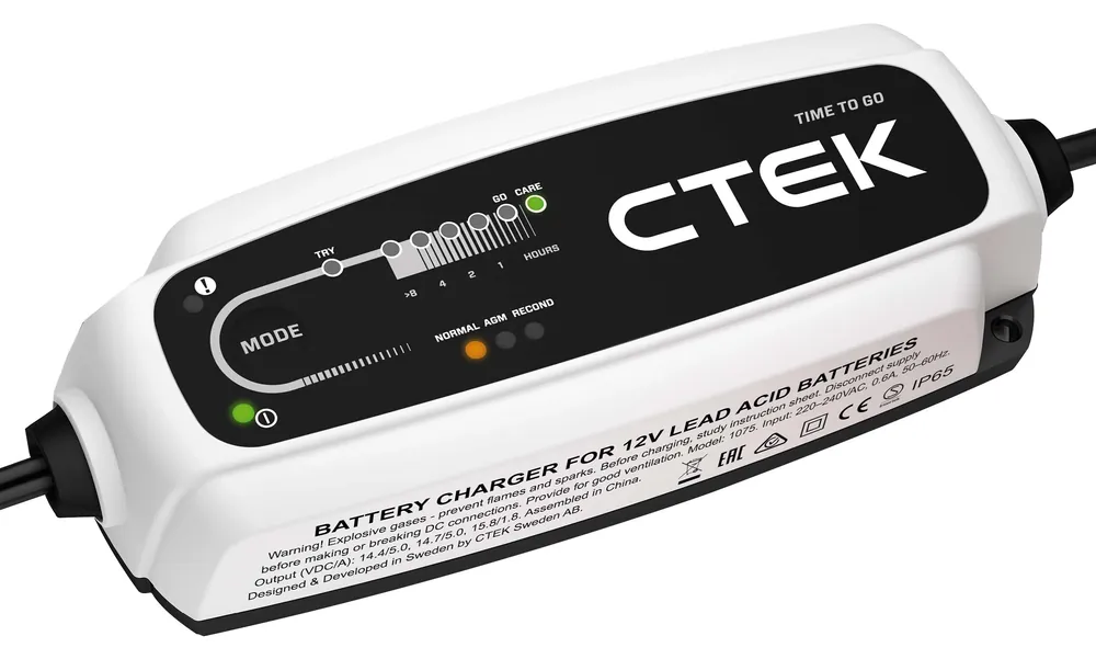 Batteriladdare CTEK Time To GO, 12V Reapris