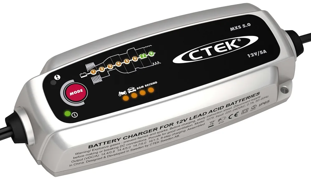 Kampanj Batteriladdare CTEK MXS 5.0, 12V