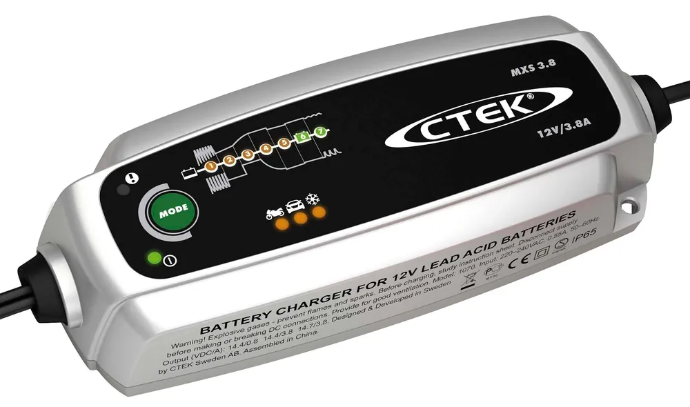 Batteriladdare CTEK MXS 3.8, 12V Nedsatt pris