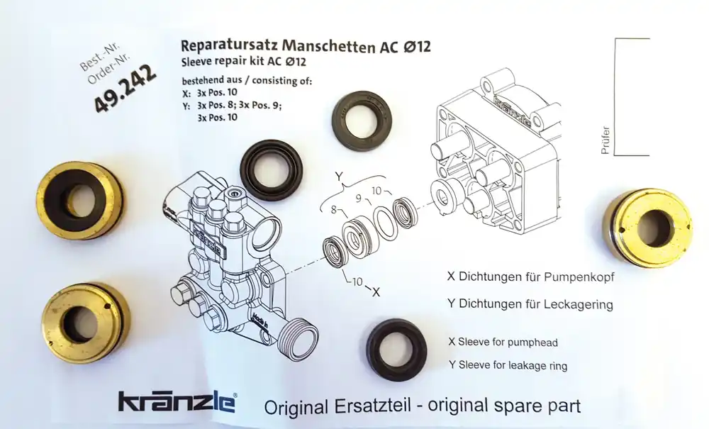 Extra rabatt Manschettsats K1050