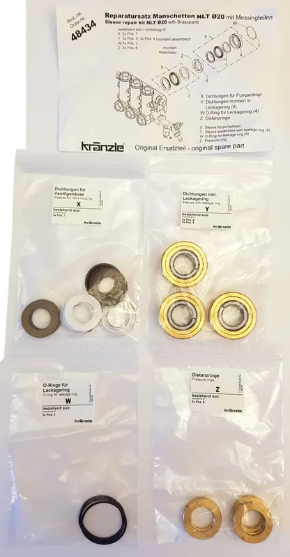 Reapris Manschettsats Nlt 20MM Kolv