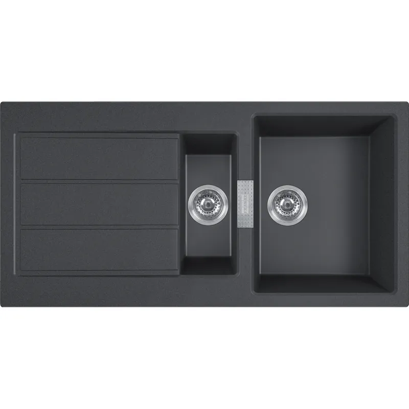 Beställ idag FRANKE S2D 651-100 3 1/2″ CARBON BLACK, V-LÅS